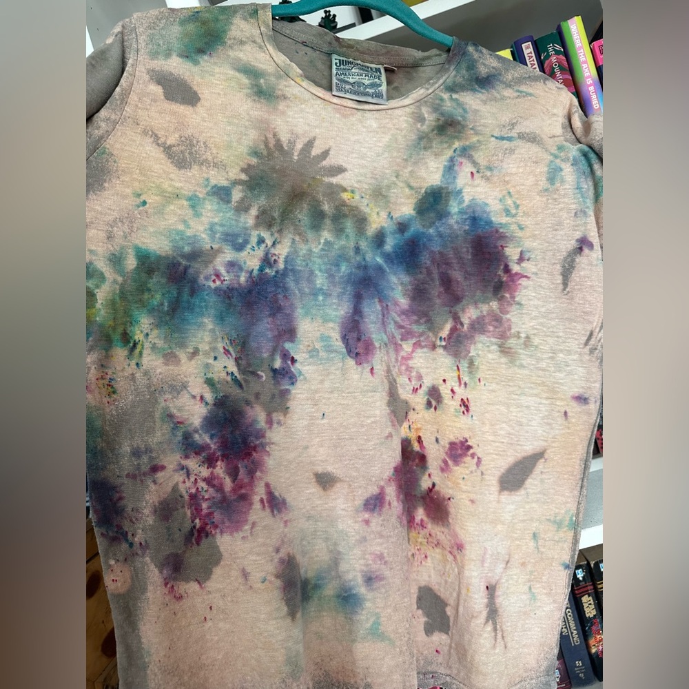 Jungmaven Multicolor Tie-Dye Short Sleeve Tee - Picture 3 of 9
